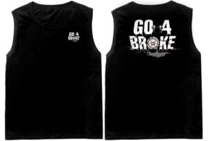 Tank Top Black 'Go 4 Broke Logo'
