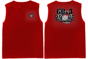 Tank Top Red 'Go 4 Broke Logo'